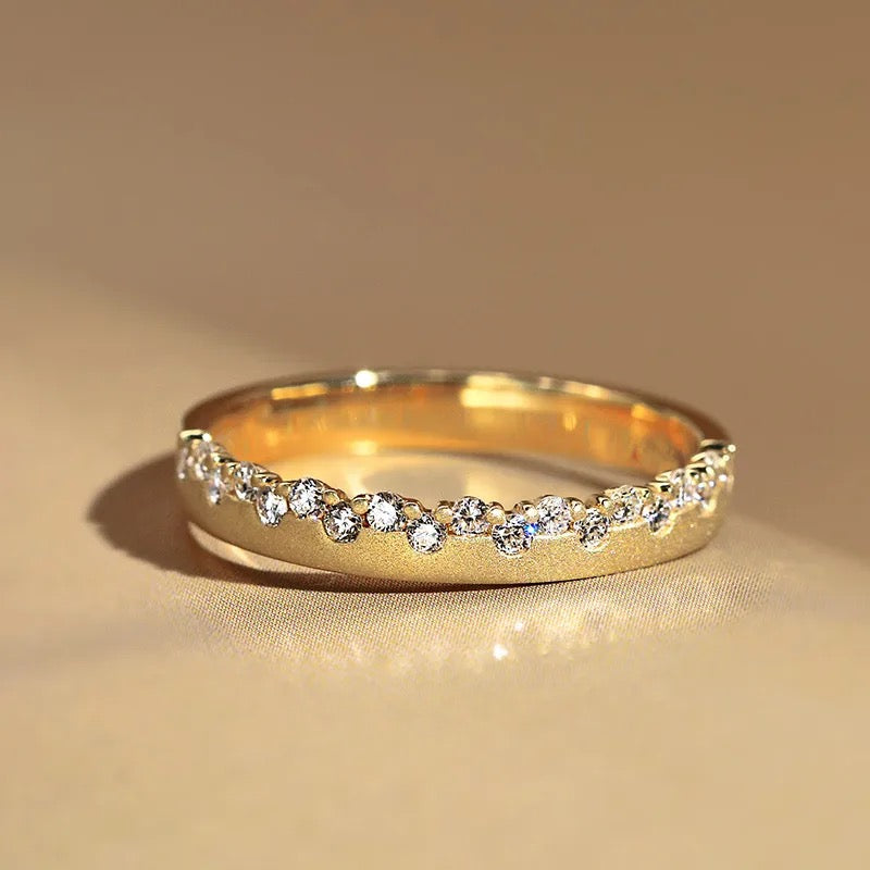 "Regal Glow" Customized Diamond Ring 9K/18K Gold