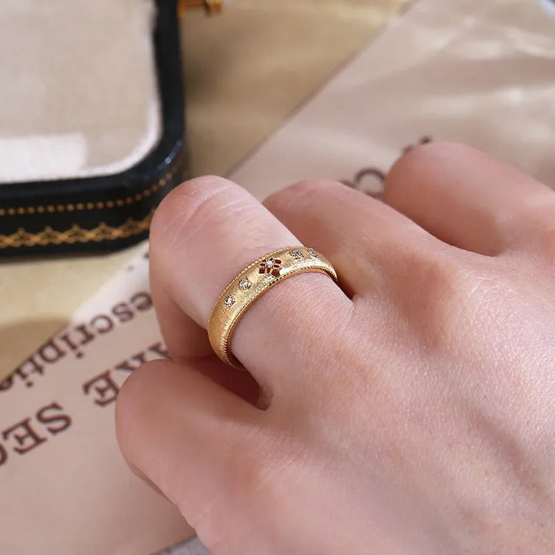 "Orion Gold" Customized Diamond Ring 9K/18K Gold