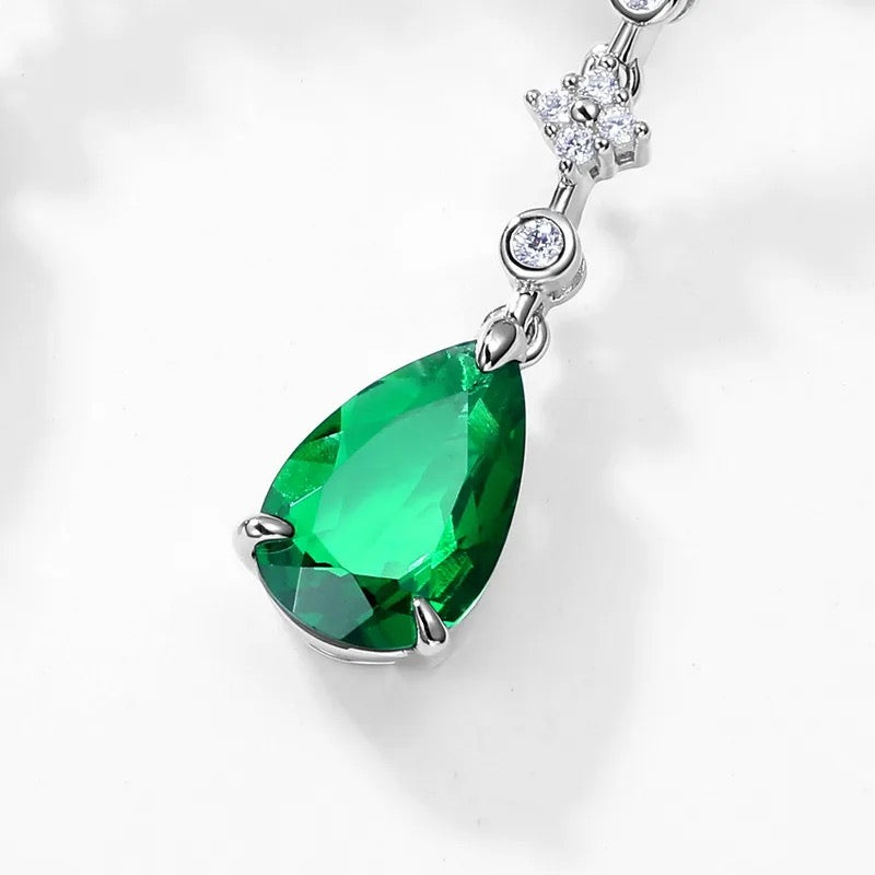 "Elysian Shards" Zircon Lab Grown Stone Earrings