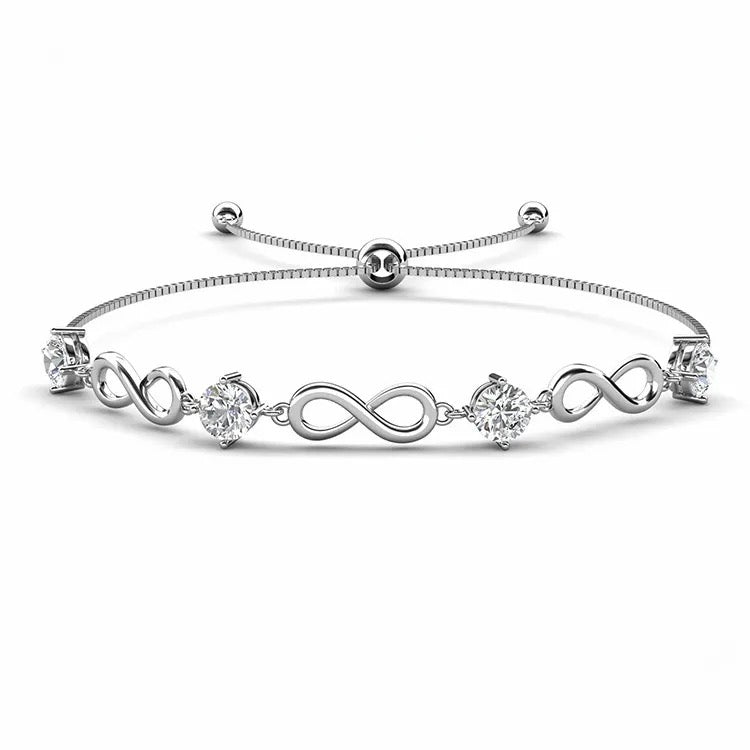 "888" Lab Grown Stone Bracelet