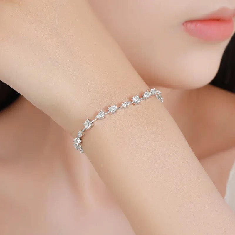 "Moonveil" Lab Grown Stone Bracelet