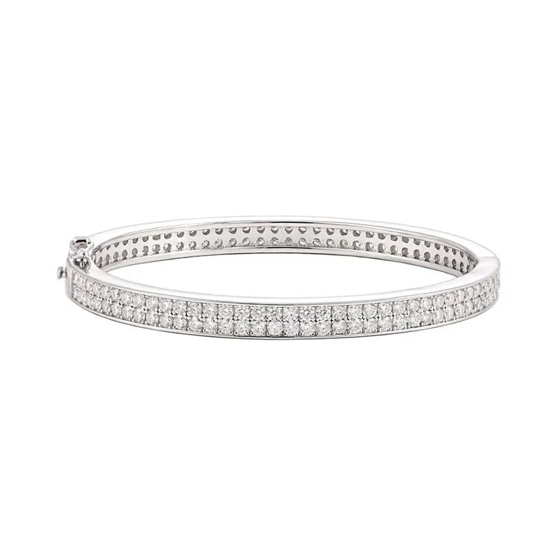"Astra Vitae" Lab Grown Stone Bracelet Platinum Plated