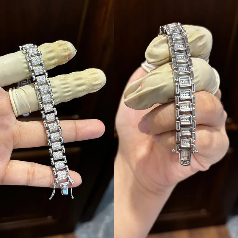 "Opaline" Lab Grown Stone Bracelet