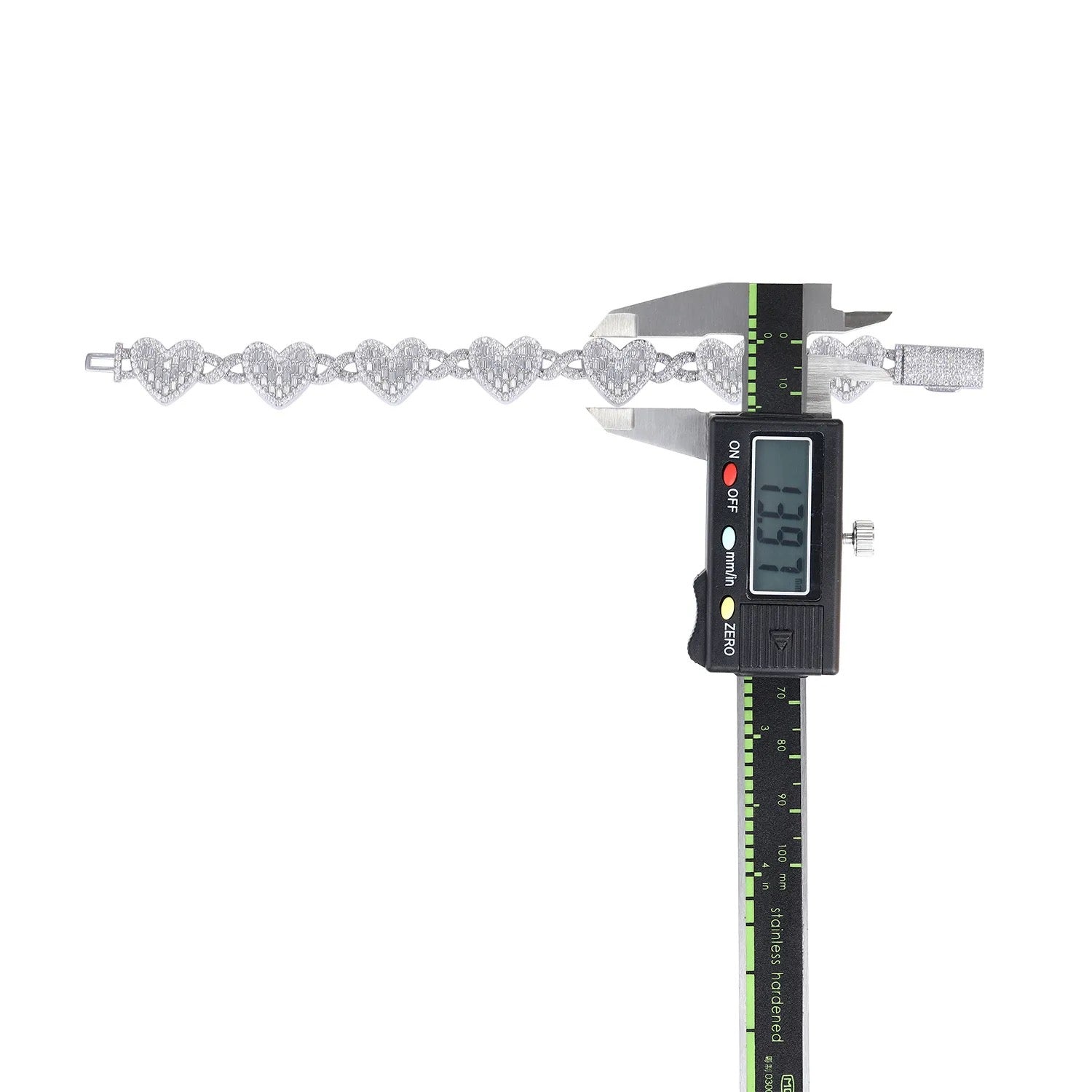 "Heart Blossom" Lab Grown Stone Bracelet