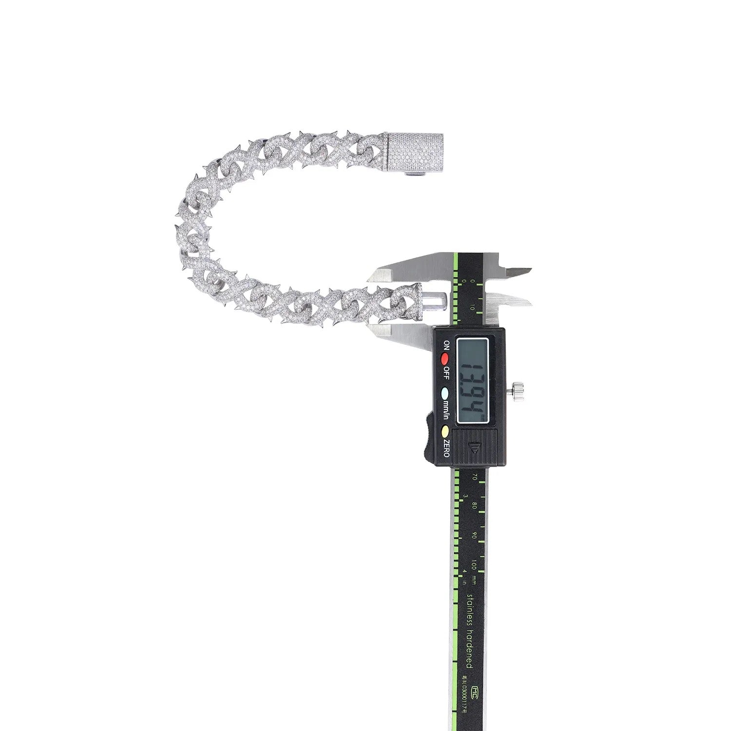 "Snowline Grace" Lab Grown Stone Bracelet