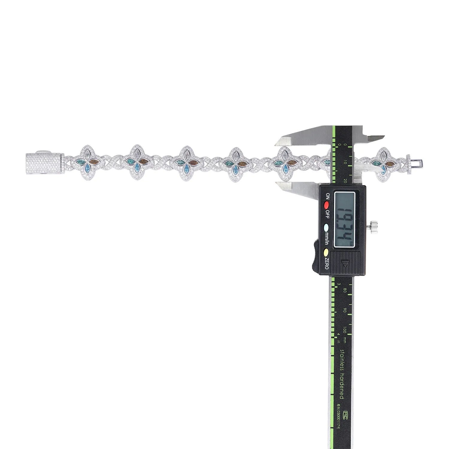 "Arctic Illume" Lab Grown Stone Bracelet