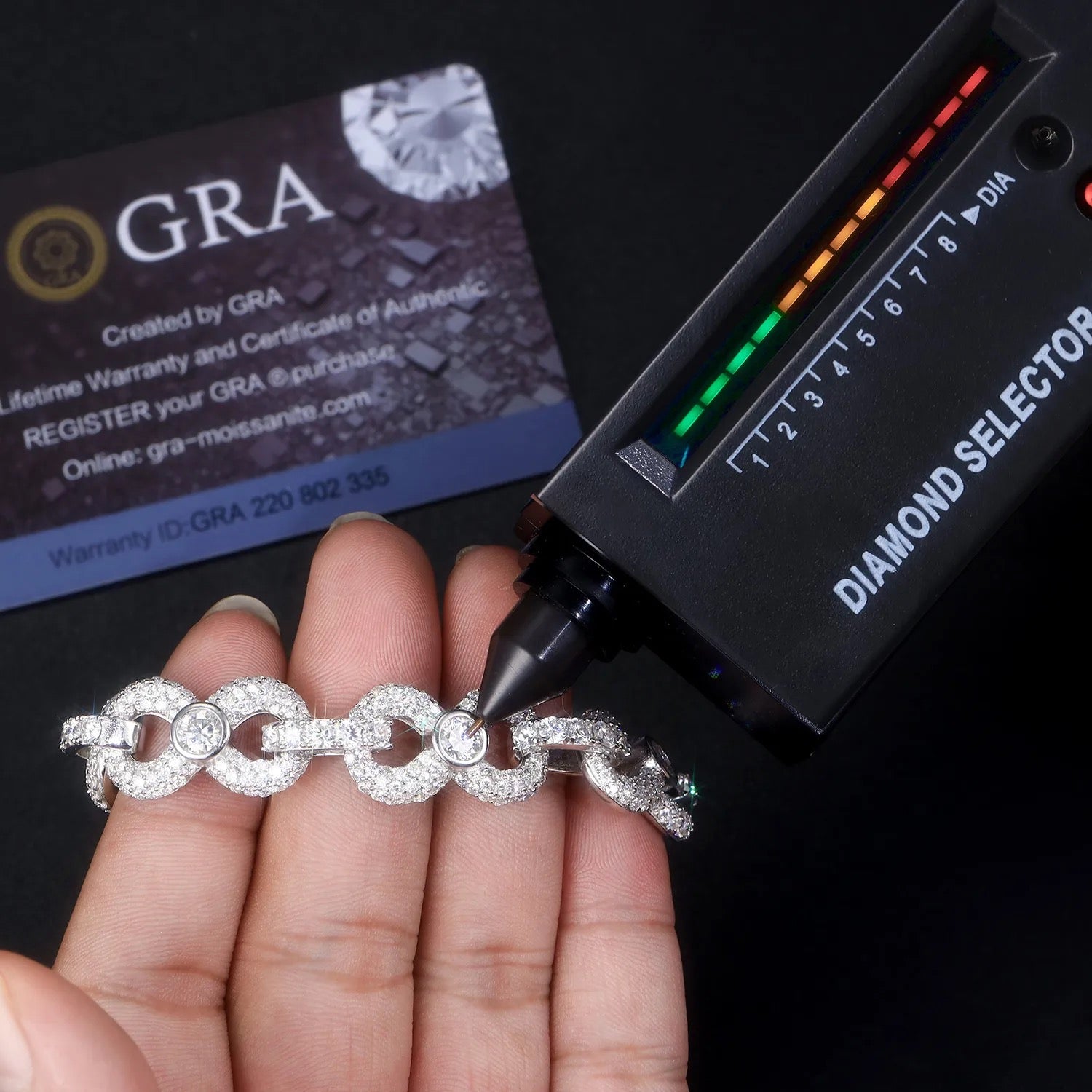 "Eon Reverie" Lab Grown Stone Bracelet