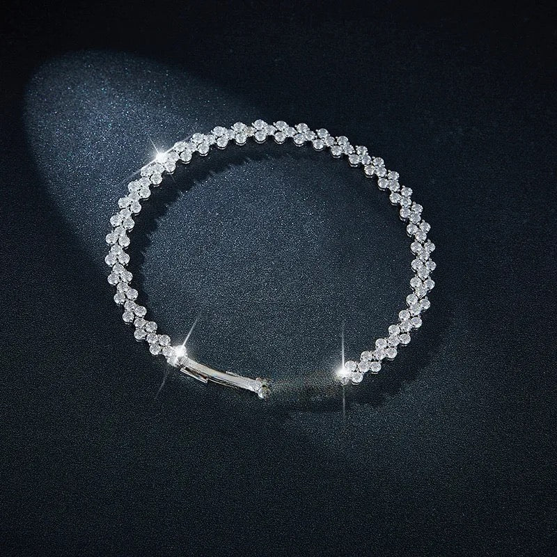 "Arcadia Ivory" Lab Grown Stone Bracelet