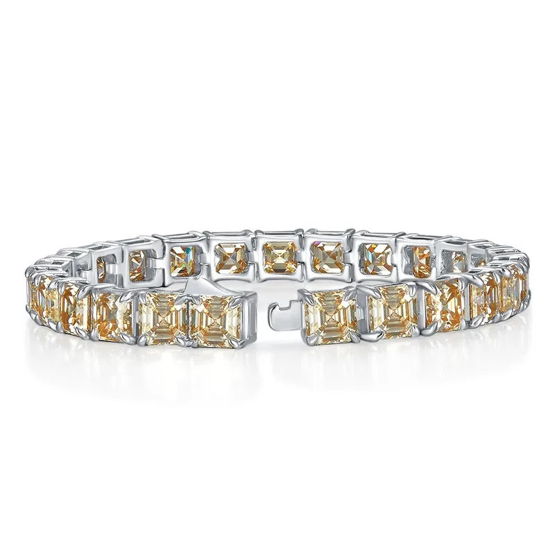 "Rouge Tempest" Lab Grown Stone Bracelet