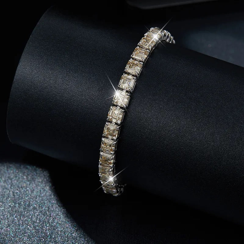 "Rouge Tempest" Lab Grown Stone Bracelet