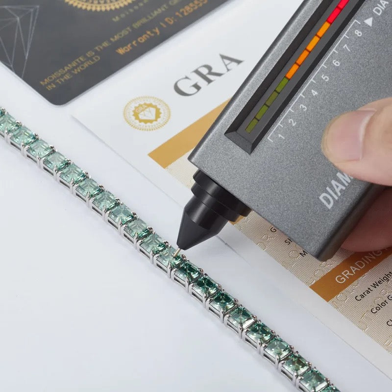 "Rouge Tempest 2" Lab Grown Stone Bracelet