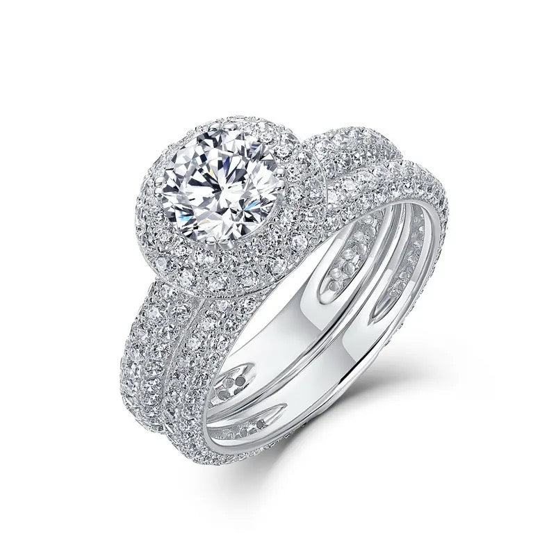 "3X" Lab Grown Stone Ring