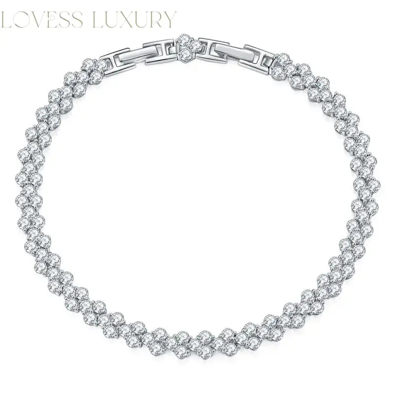 "Arcadia Ivory" Lab Grown Stone Bracelet Lovess Luxury