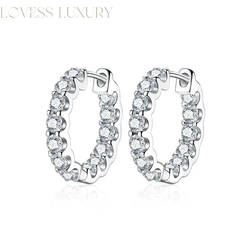 "Aurum" Lab Grown Stone Earrings Lovess Luxury