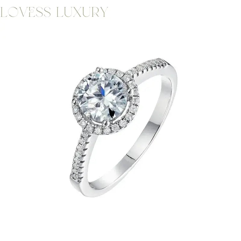 "Couple" One Carat Lab Grown Stone Ring Lovess Luxury