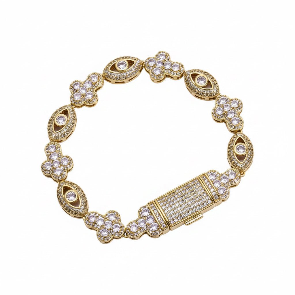Cross Eye Bracelet - LovesLuxury