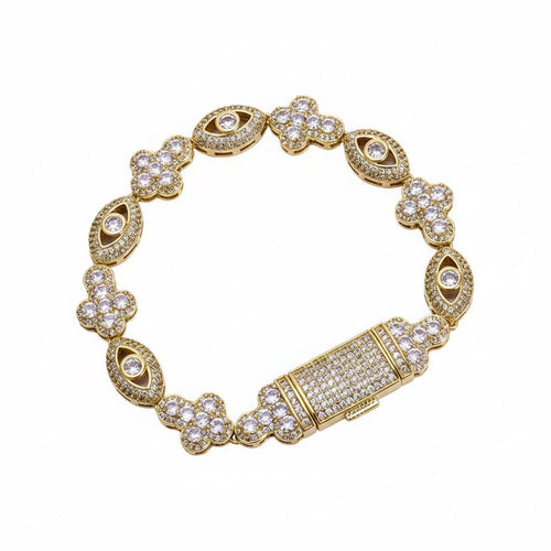 Cross Eye Bracelet - LovesLuxury
