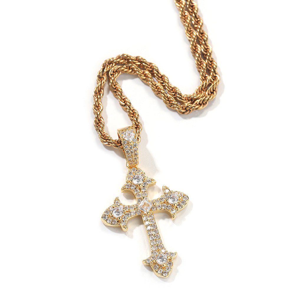 Gothic Cross Necklace - LovesLuxury