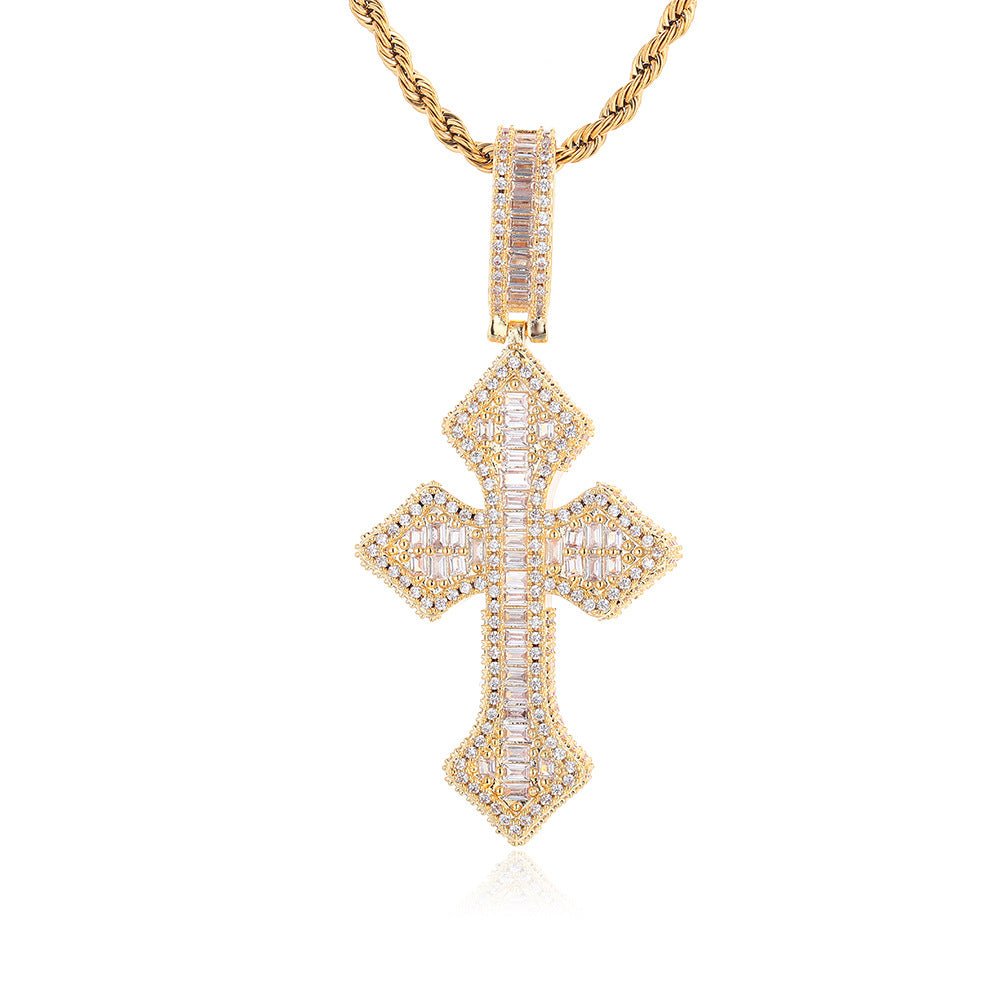 Trap Cross Necklace - LovesLuxury